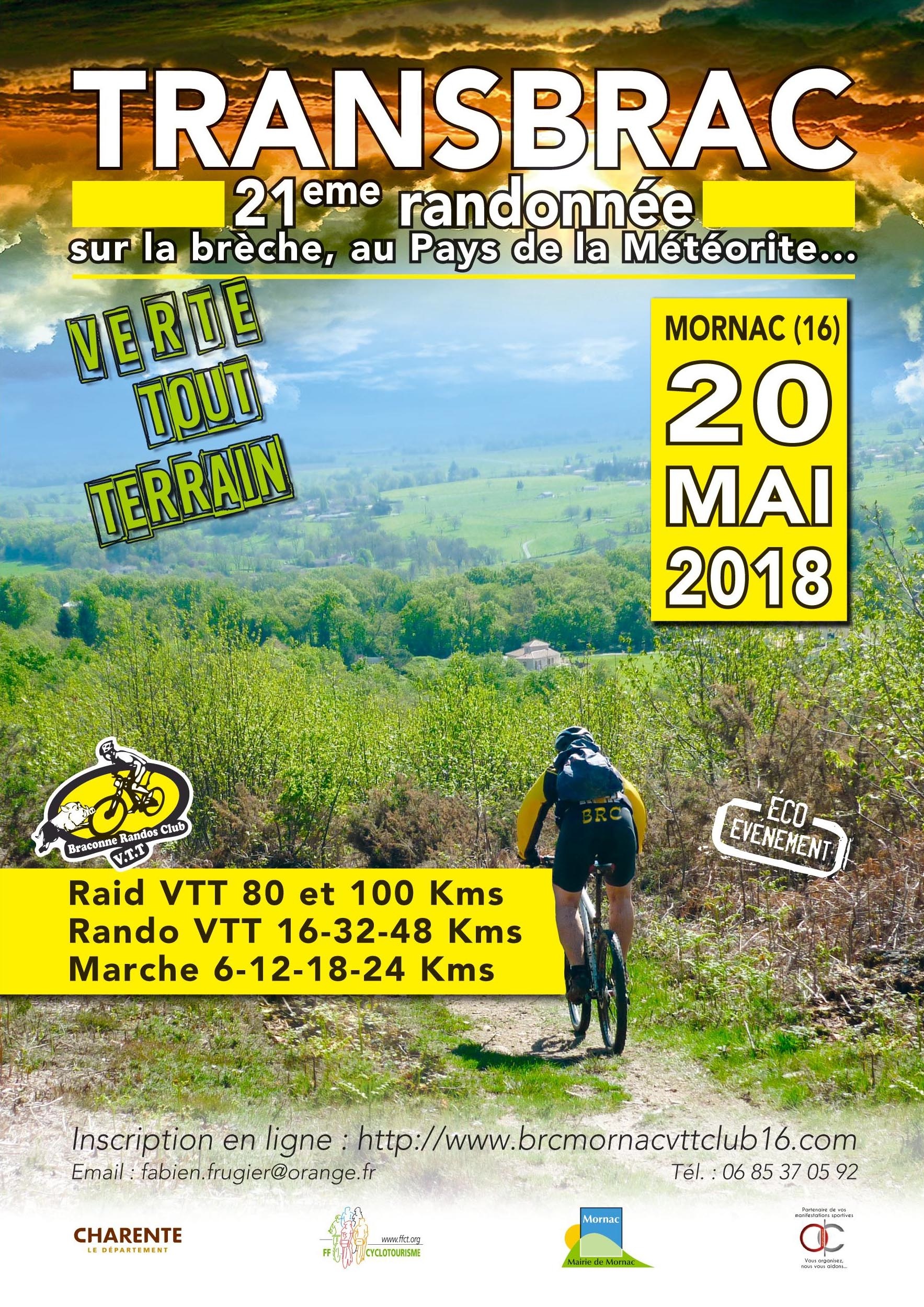 Affiche transbraconnienne 2018 Affiche transbraconnienne 2018