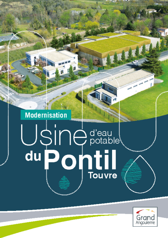 Plaquette de présentation usine du Pontil