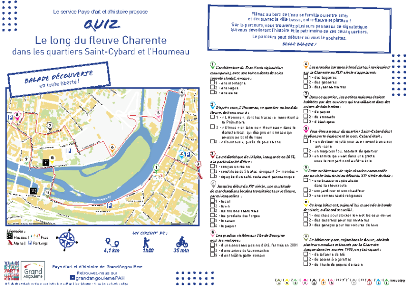Quiz le long du-fleuve charente