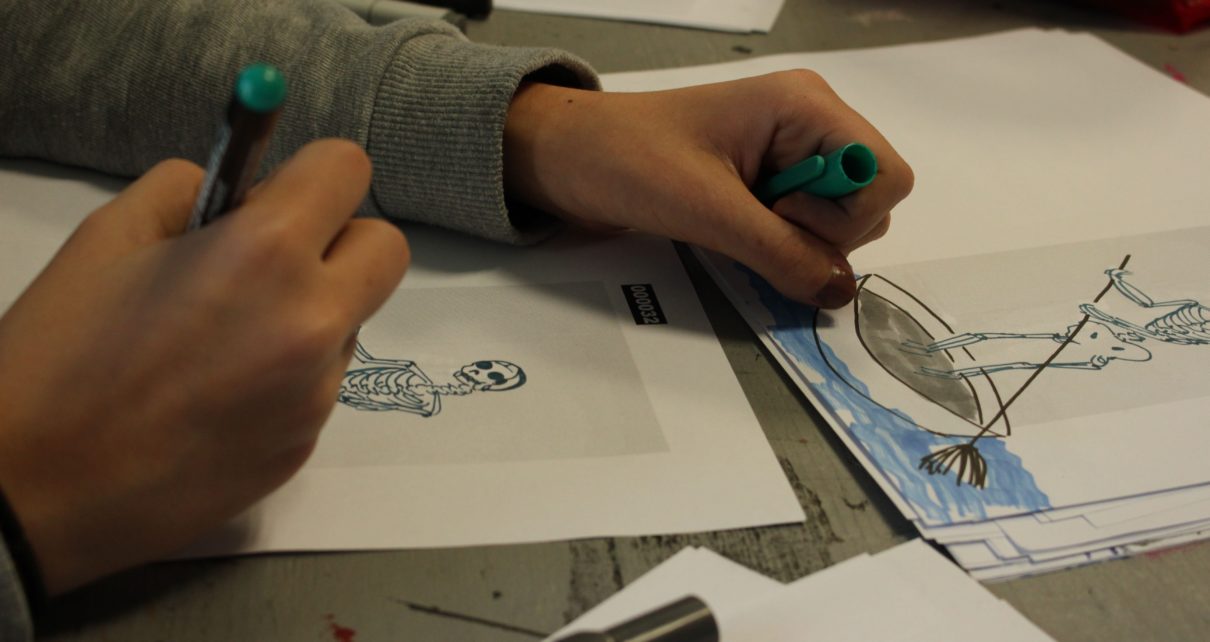 Cinéma à l'école d'art de GrandAngoulême