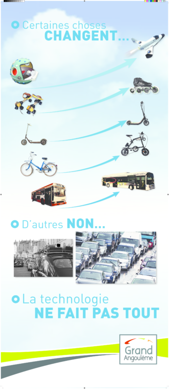 Expoistion sur l’évolution de la voiture et les nouvelles mobilités.