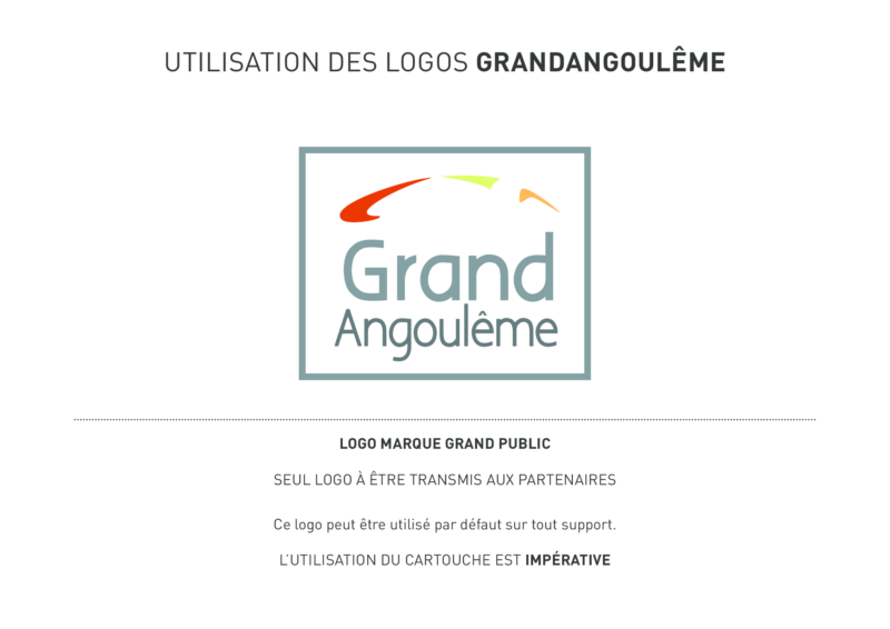 Utilisation logo et identité GrandAngoulême