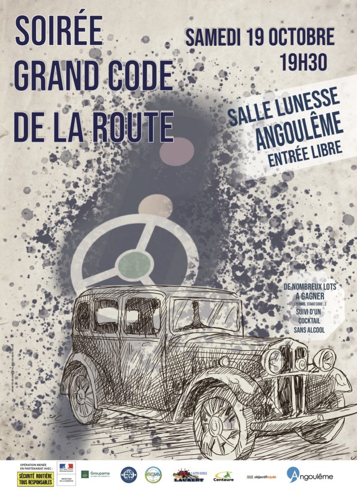 Soirée grand code de la route - GrandAngoulême