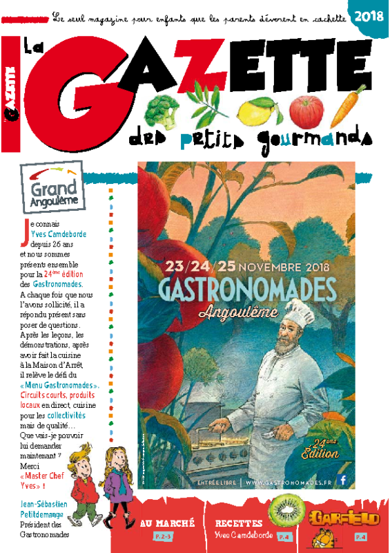 Gazette des petits gourmands 2018