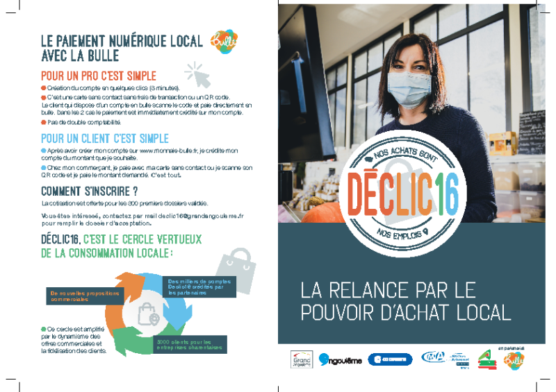 DECLIC 16 NOS ACHATS SONT NOS EMPLOIS