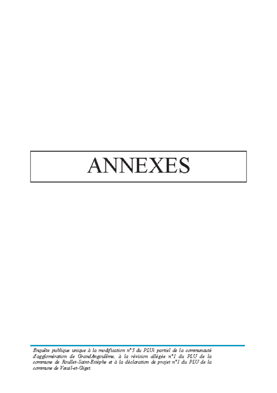 ANNEXES
