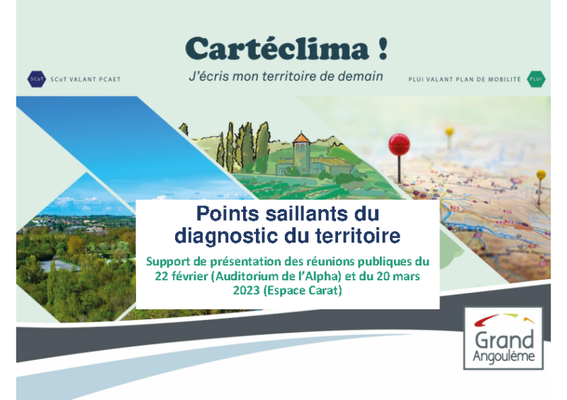 Cartéclima ! Points saillants du diagnostic du territoire