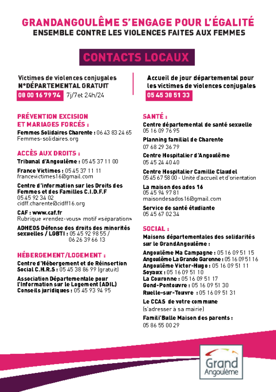 Annuaire mission égalité femmes hommes