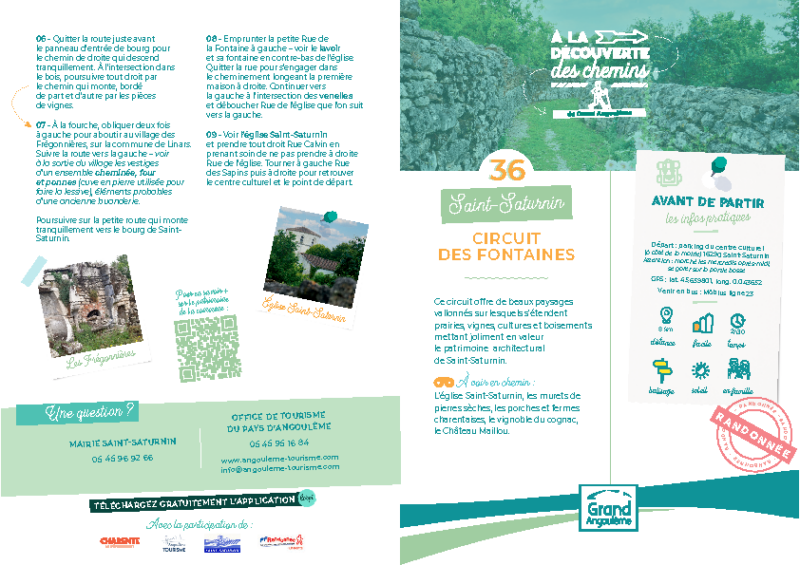 Fiche circuit Saint-Saturnin
