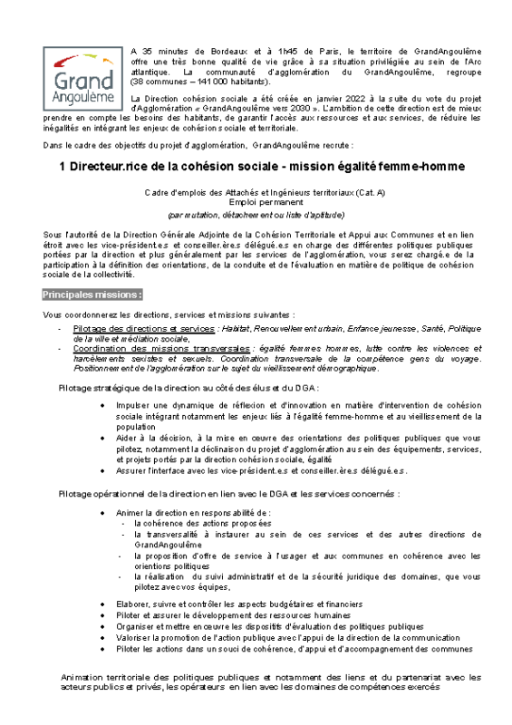 31- Appel à candidature directeur.rice cohésion sociale doc