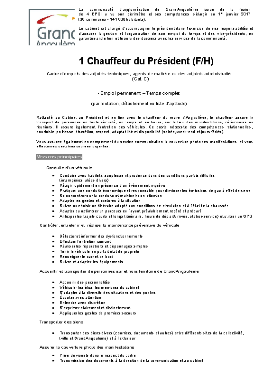35- Appel à  candidature