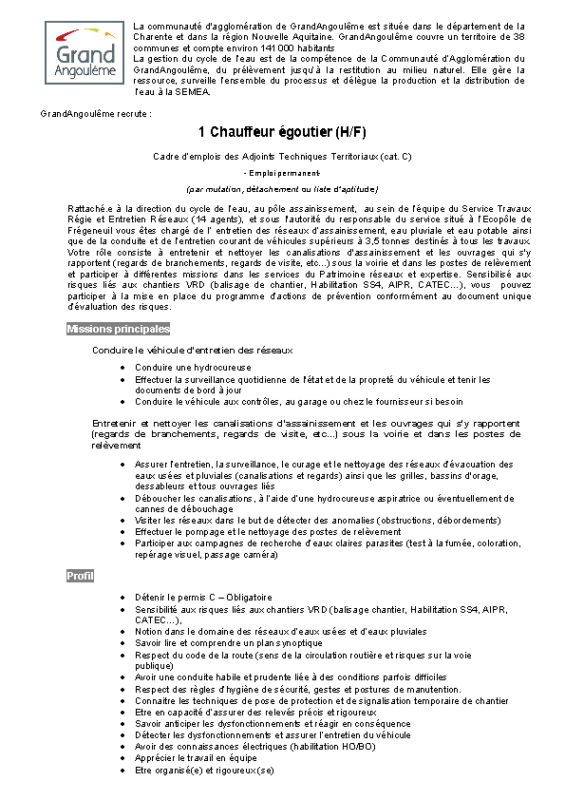 55- Appel à candidature