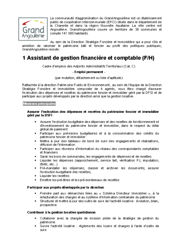56- Appel à candidature