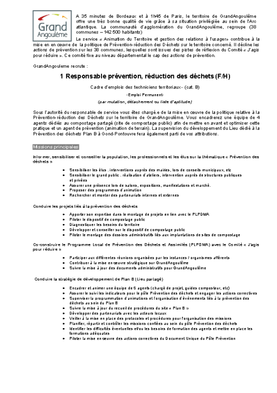 57- Appel à candidature